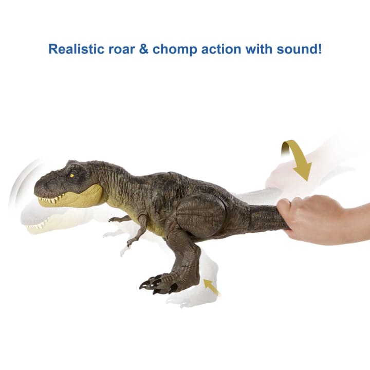 Buy Jurassic World Stomp N Escape Tyrannosaurus Rex Dinosaur | Yallatoys.com