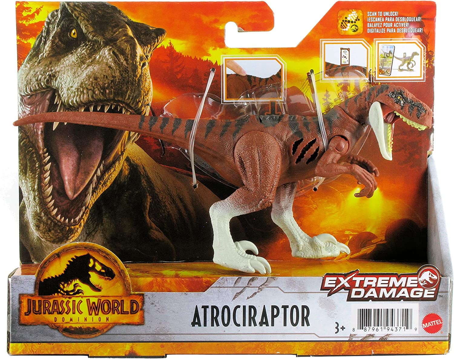 Buy Jurassic World Dominion Extreme Damage Dinosaur Figure (Sold Separately Subject to Availability) | Yallatoys.com