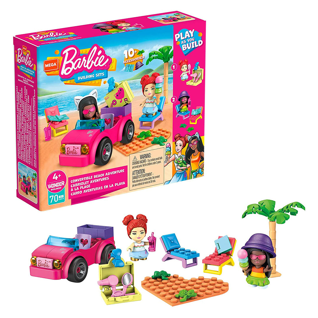 Buy Barbie Mega Construx Location Building Sets Beach Adventure | Yallatoys.com