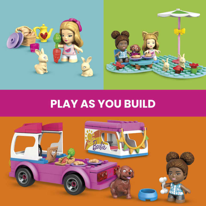 Buy Barbie Adventure Dreamcamper Building Set 123pieces | Yallatoys.com