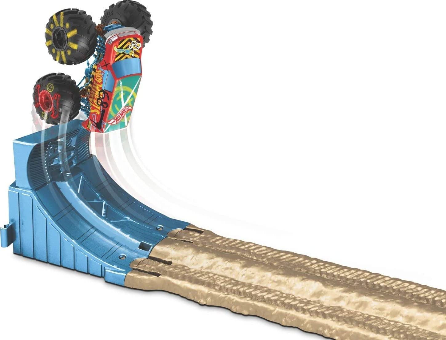 Buy Hot Wheels Monster Trucks Double Destruction 3 in 1 Play Set | Yallatoys.com
