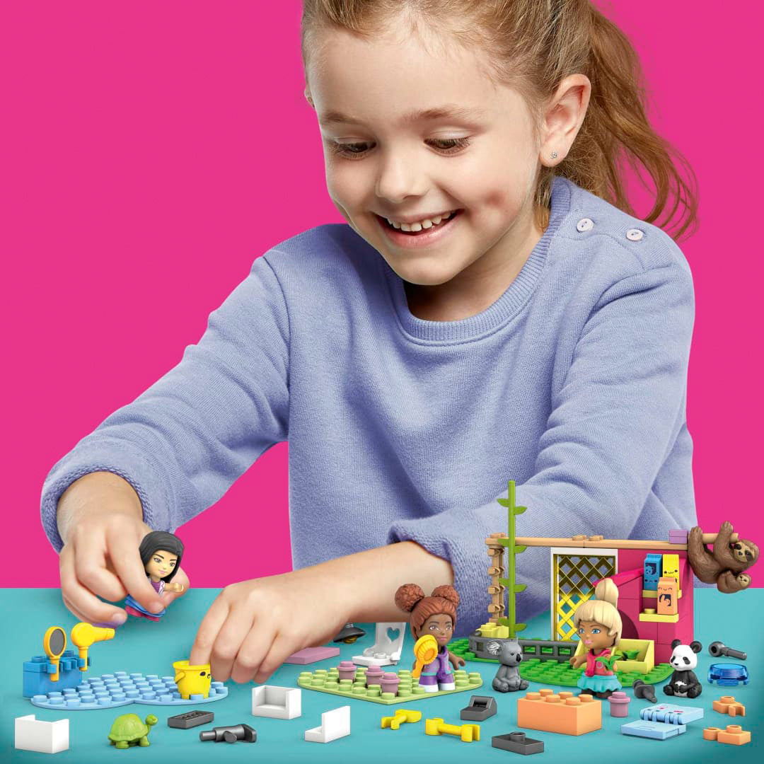 Buy Barbie Mega Construx Animal Grooming Station | Yallatoys.com
