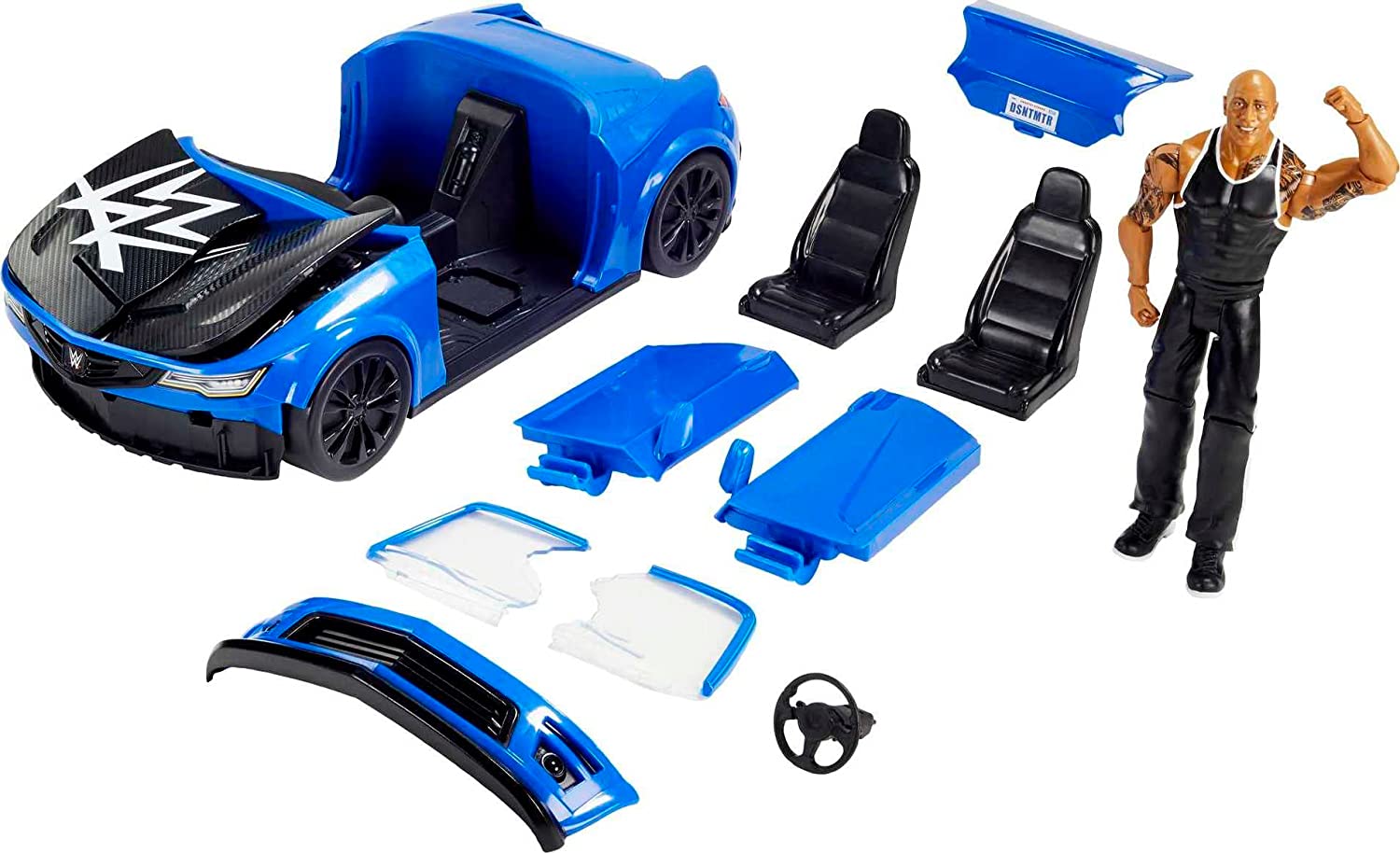 Buy WWE Wrekkin Slam Mobile Vehicle with The Rock | Yallatoys.com