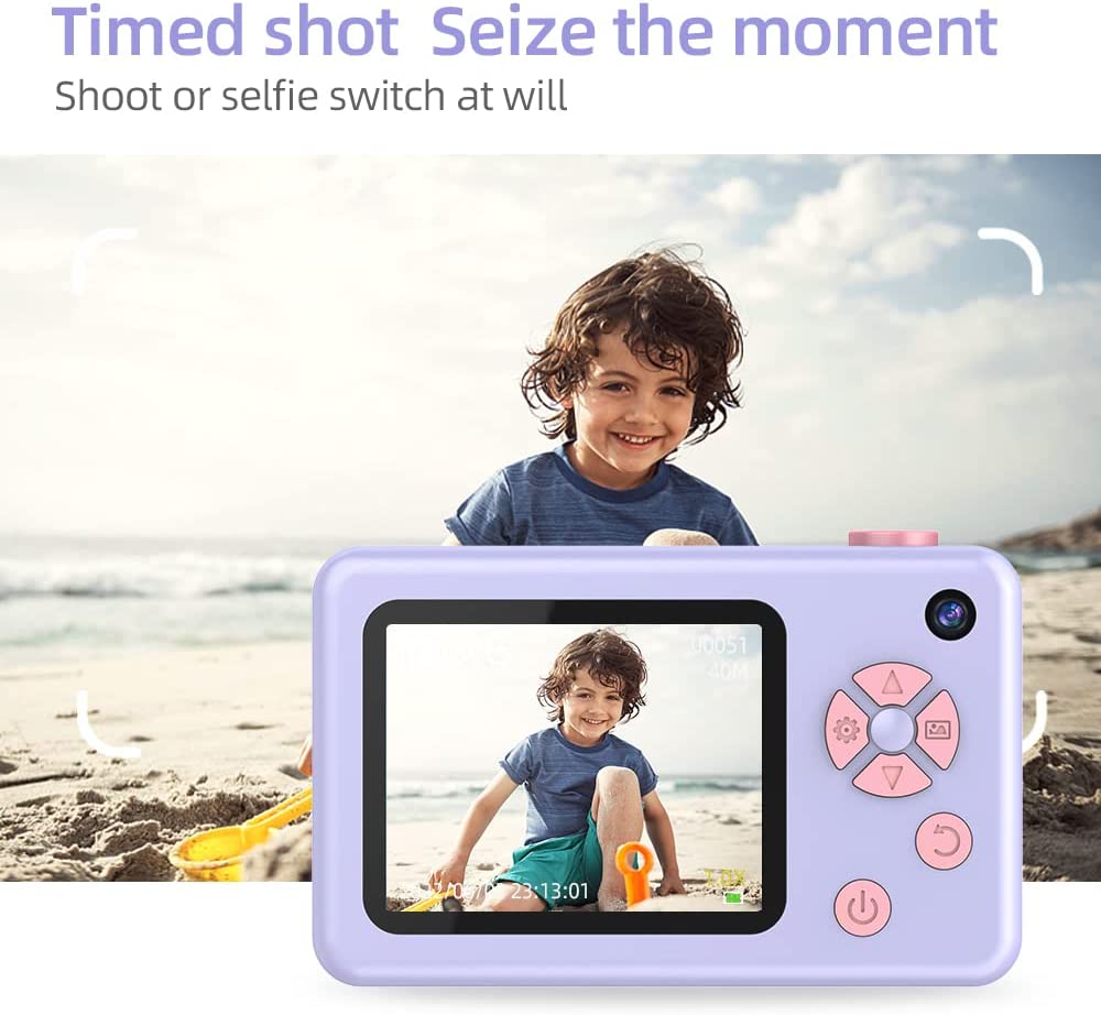 Buy My Cam Children 8K Digital Camera Purple | Yallatoys.com