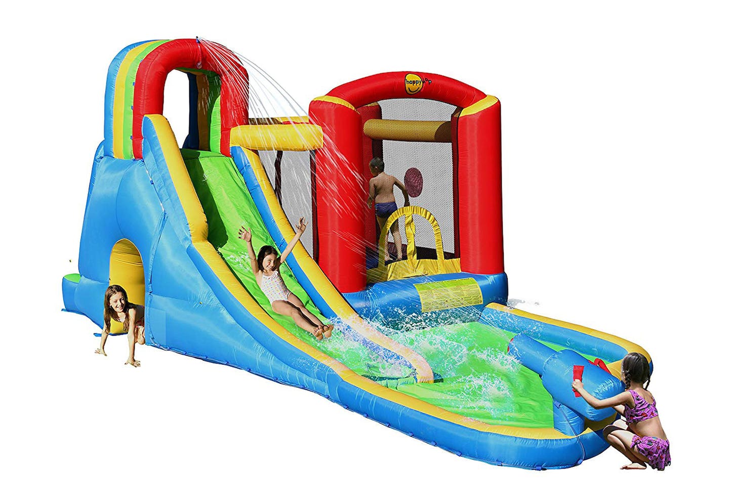 Buy Happy Hop Splash Wave Fun Zone Bouncy Castle | Yallatoys.com