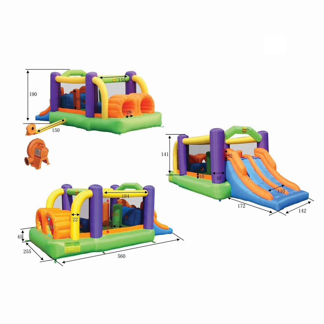 Buy Happy Hop Obstacle Course Bouncer | Yallatoys.com