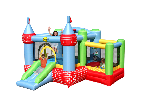 Buy Happy Hop Castle Bouncer With Farmyard Ballpit | Yallatoys.com