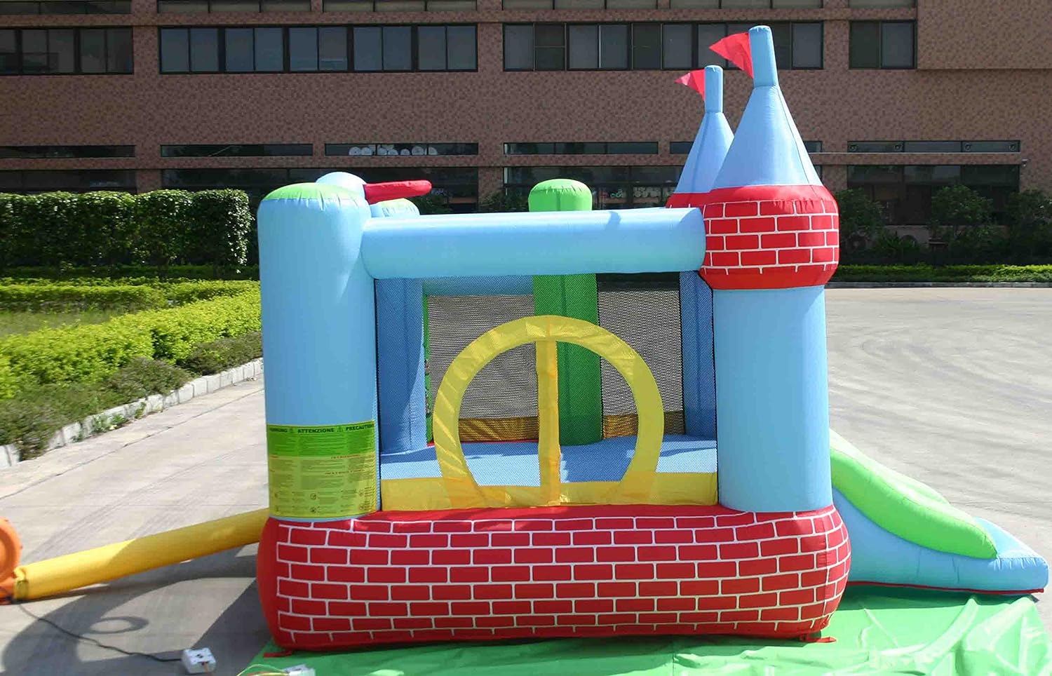 Buy Happy Hop Castle Bouncer With Farmyard Ballpit | Yallatoys.com
