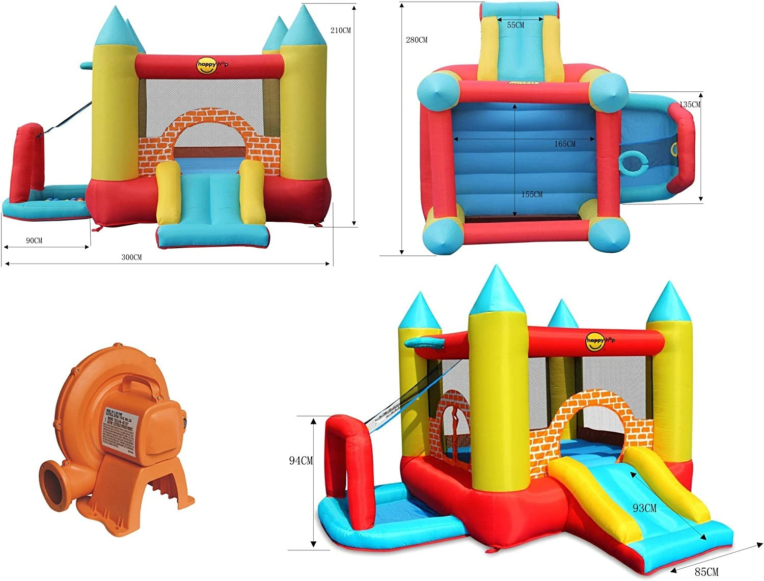 Buy Happy Hop 4 In 1 Play Center | Yallatoys.com