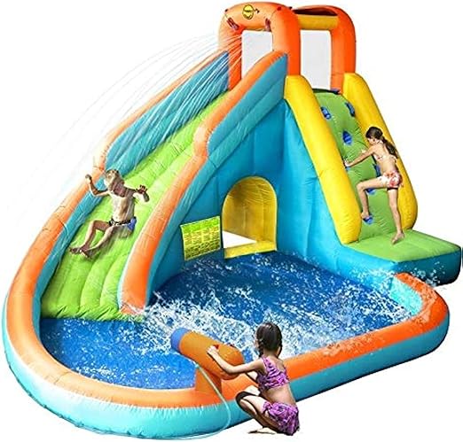 Buy Happy Hop Water Slide With Pool and Cannon | Yallatoys.com