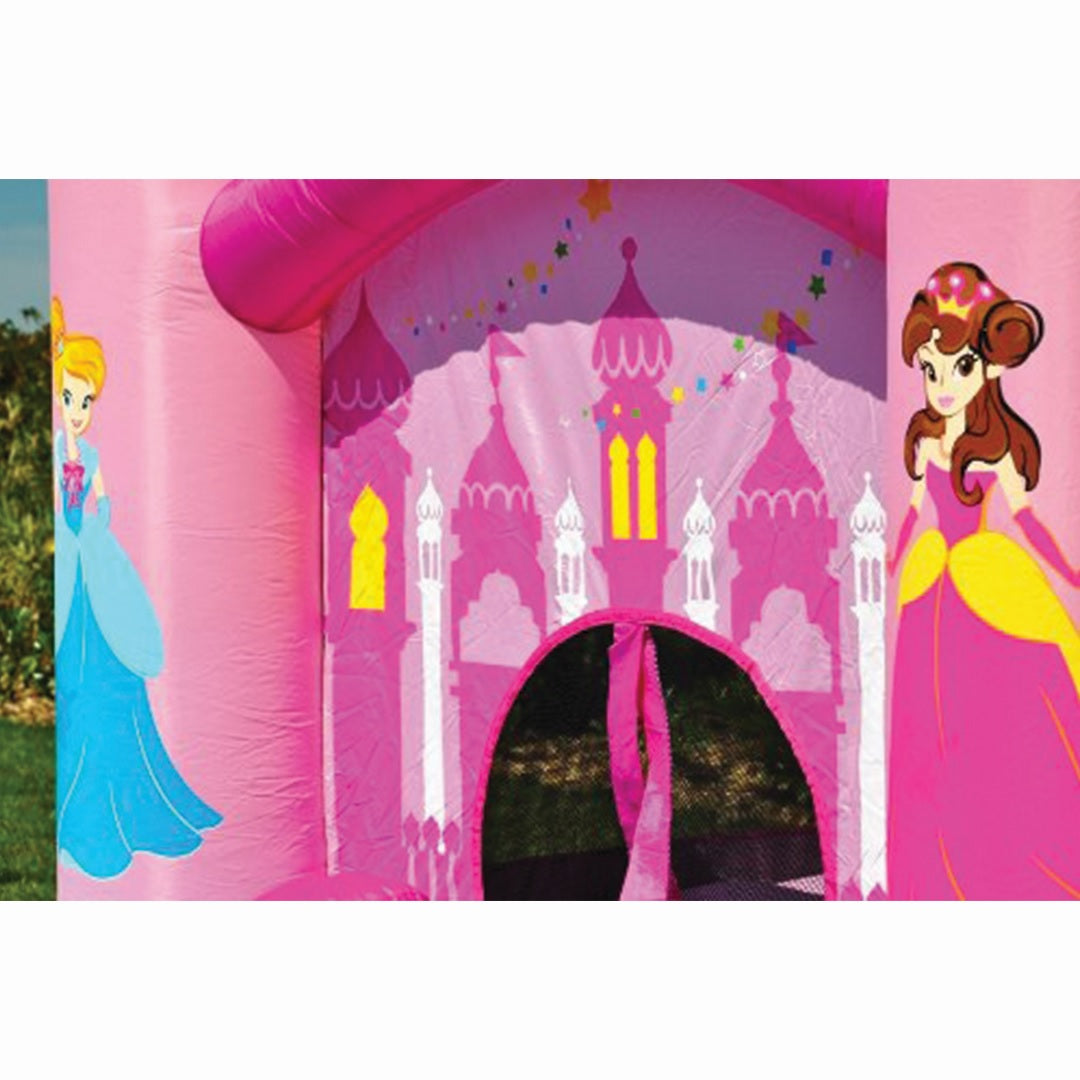 Buy Happy Hop Princess Slide And Hoop Bouncer | Yallatoys.com