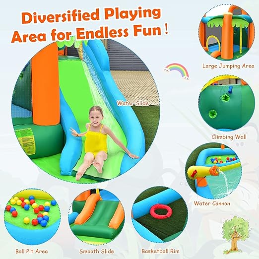 Buy Happy Hop The Oasis 7 in 1 Bouncer | Yallatoys.com