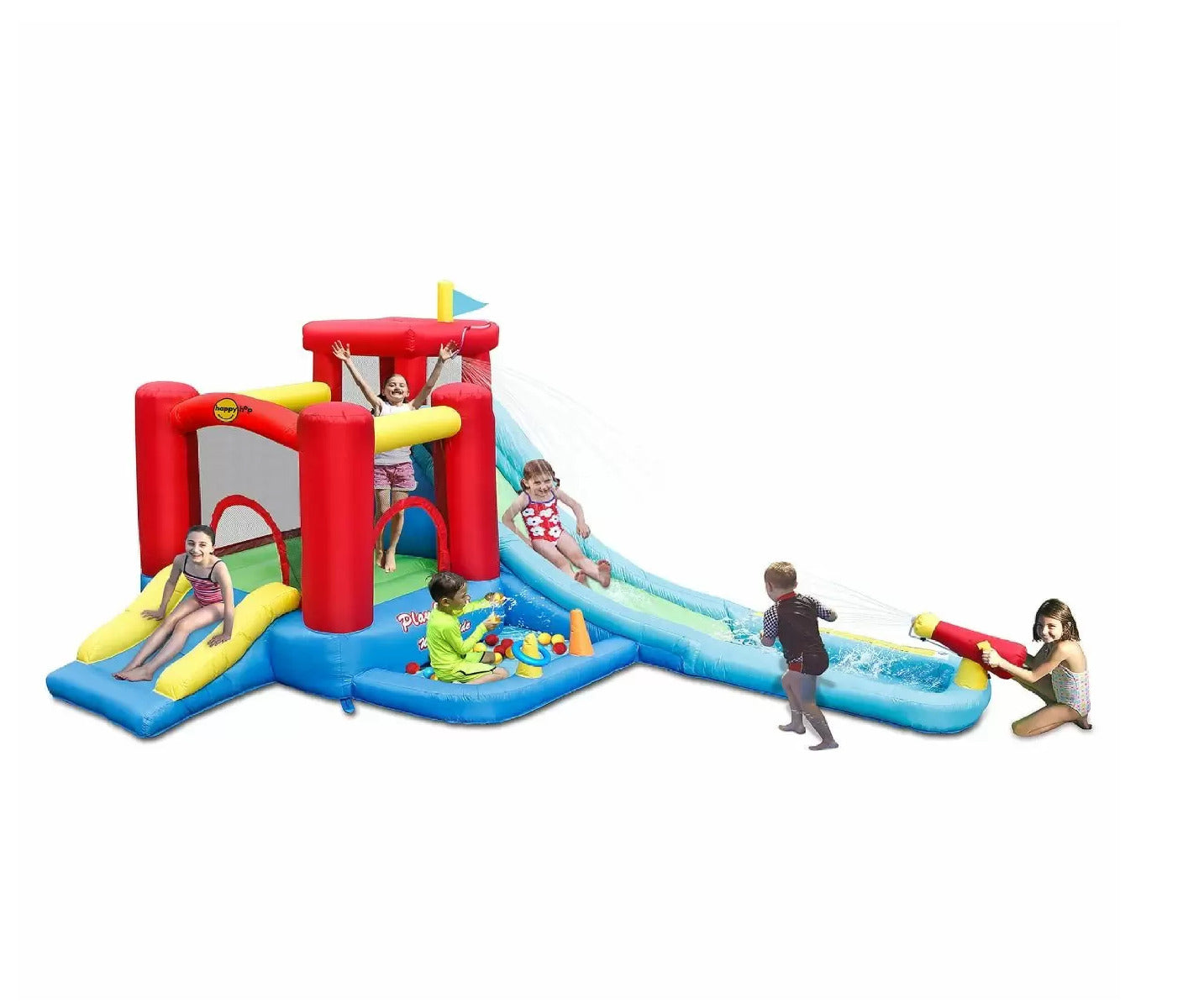 Buy Happy Hop Playcentre And Water Slide | Yallatoys.com