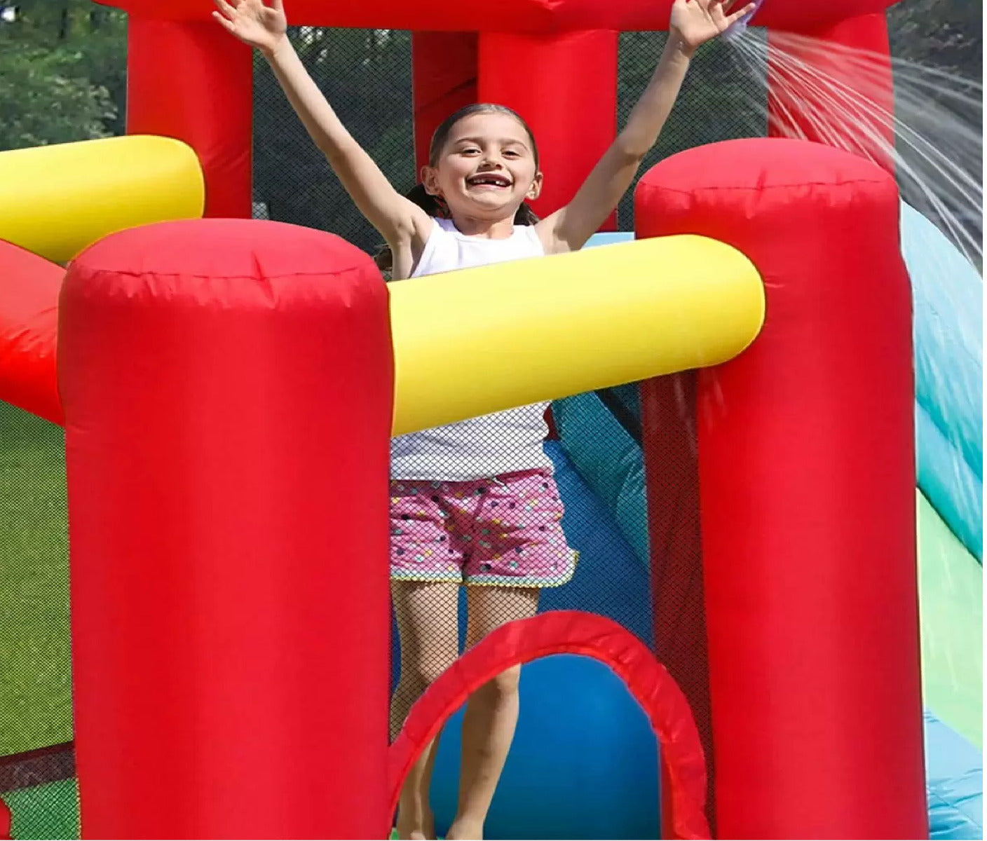 Buy Happy Hop Playcentre And Water Slide | Yallatoys.com