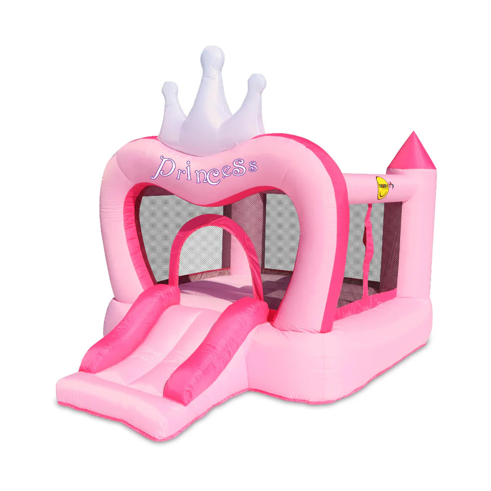 Buy Happy Hop Princess Castle Bouncer with Slide | Yallatoys.com