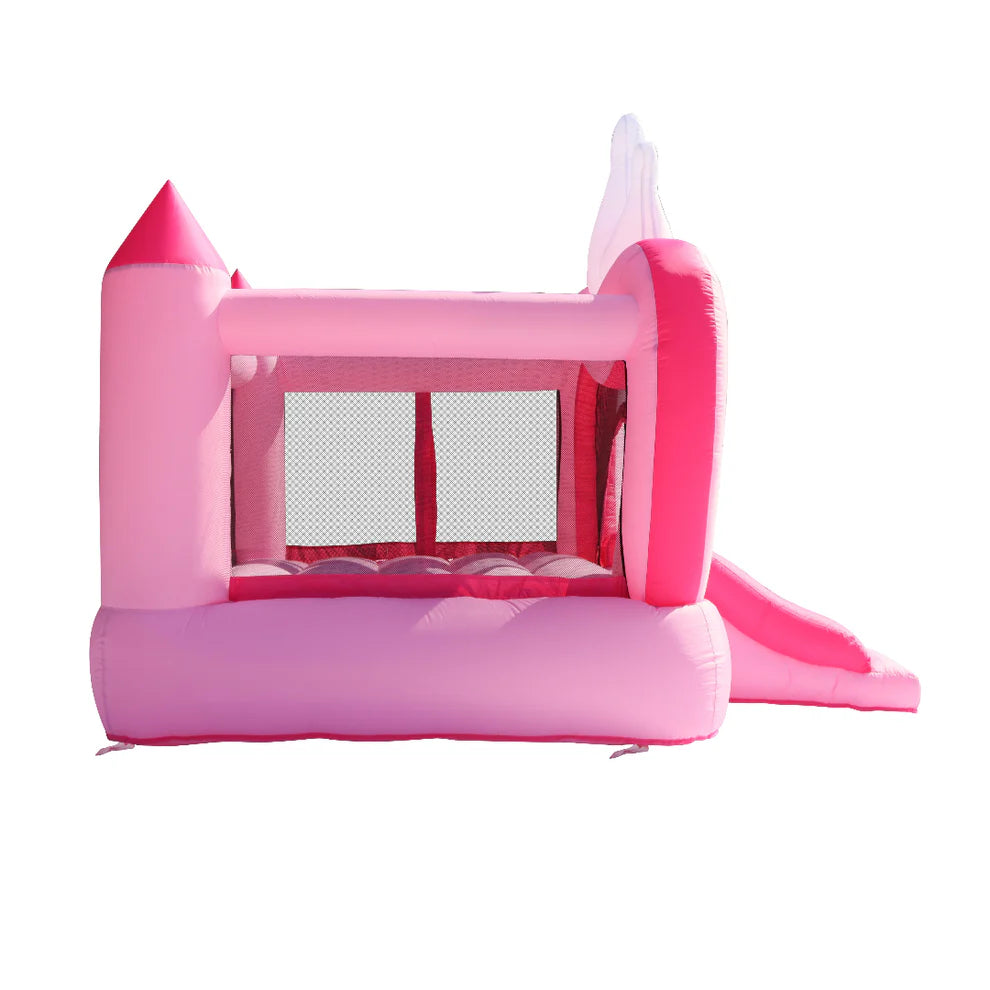 Buy Happy Hop Princess Castle Bouncer with Slide | Yallatoys.com