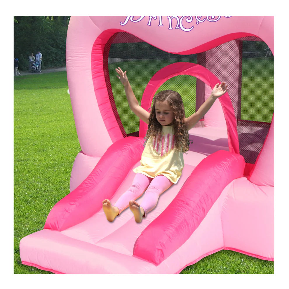 Buy Happy Hop Princess Castle Bouncer with Slide | Yallatoys.com