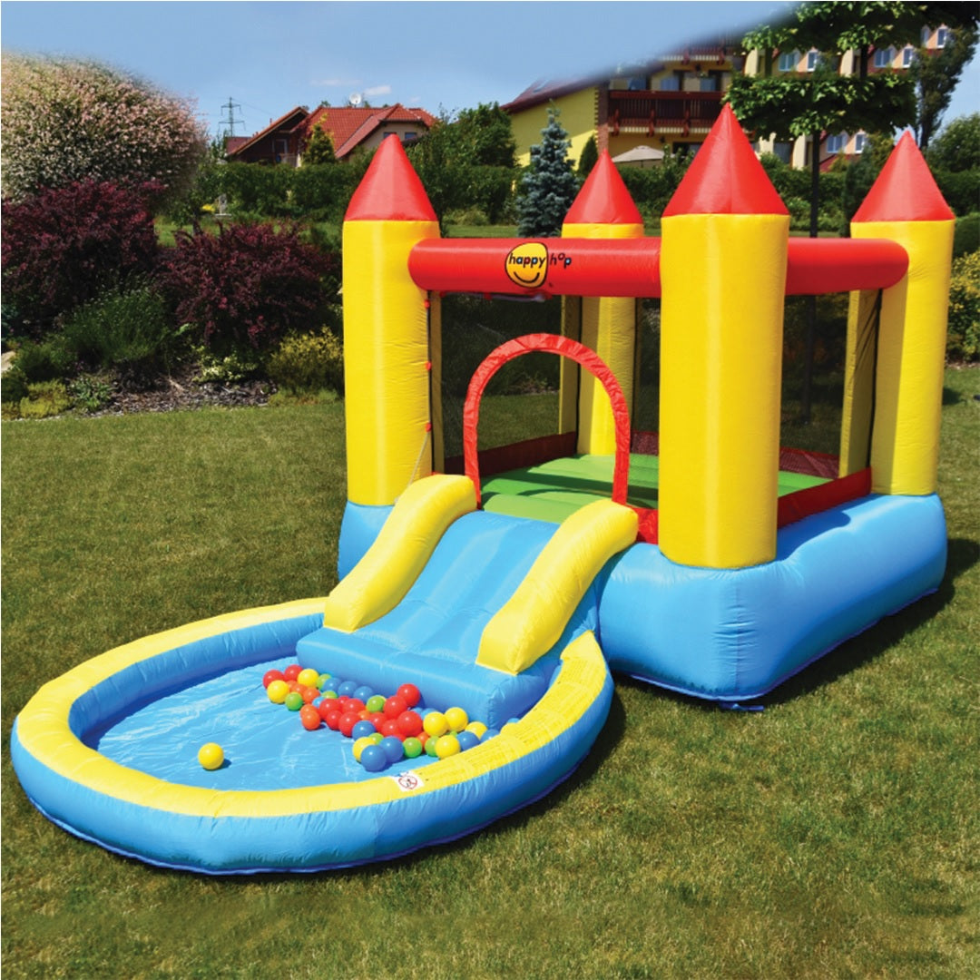 Buy Happy Hop Bouncy Castle With Pool & Slide | Yallatoys.com