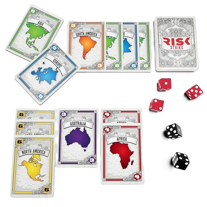 Buy Risk Strike Cards And Dice Game | Yallatoys.com