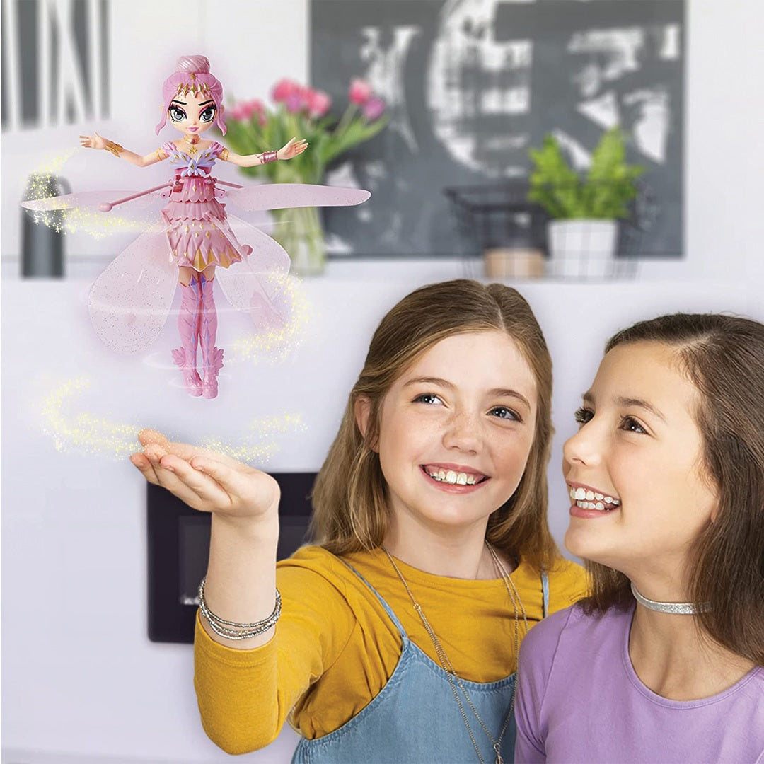 Buy Hatchimals Pixies, Crystal Flyers Pink Magical Flying Pixie Toy | Yallatoys.com