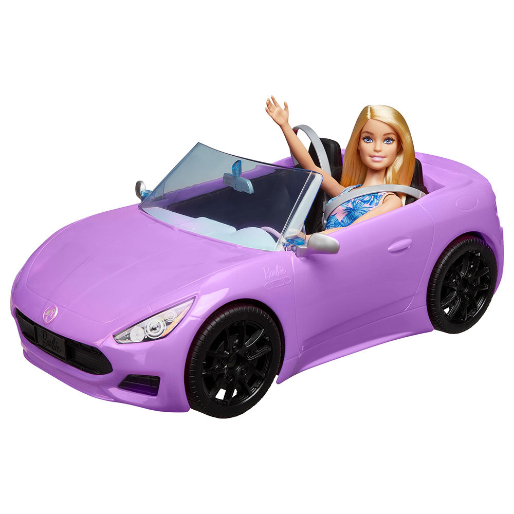 Buy Barbie Glam Convertible Vehicle with Doll | Yallatoys.com