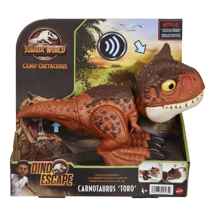 Buy Jurassic World Camp Cretaceous Carnotaurus Toro Figure | Yallatoys.com