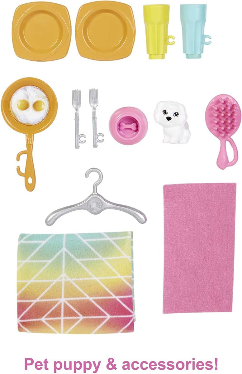 Buy Barbie Vacation House Playset with 1 Doll | Yallatoys.com