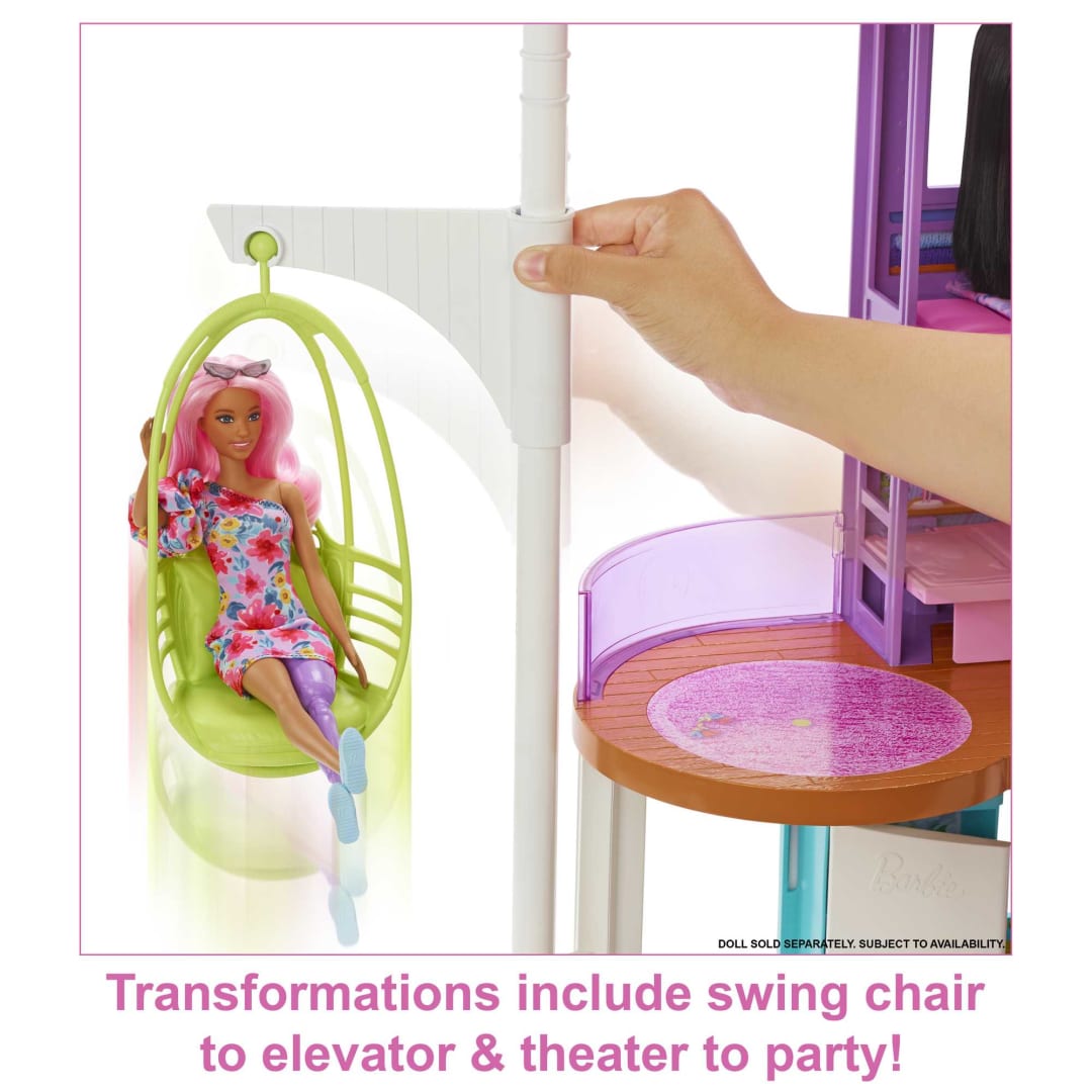 Buy Barbie Vacation House Playset With 30Pieces | Yallatoys.com