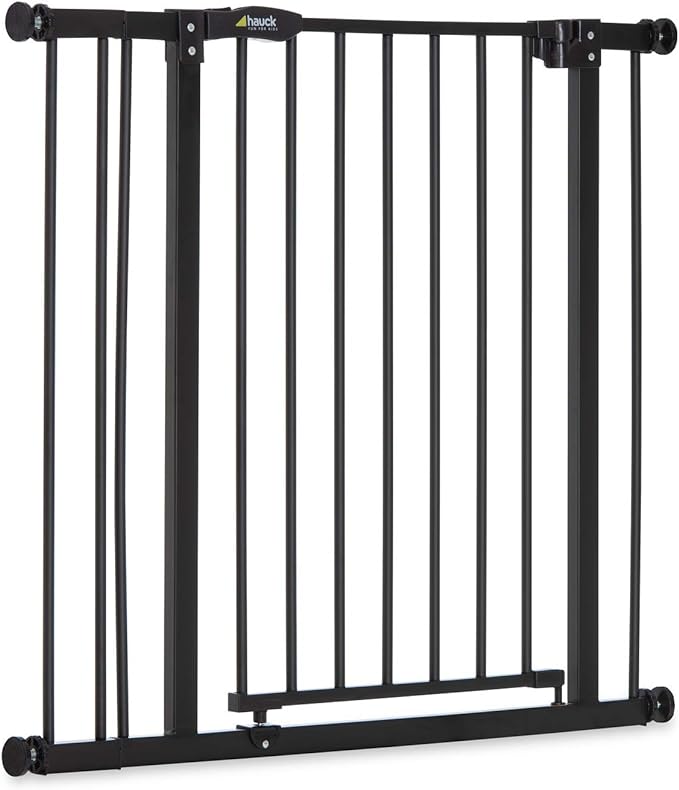 Hauck Close N Stop Safety Gate Charcoal Hauck Yallatoys