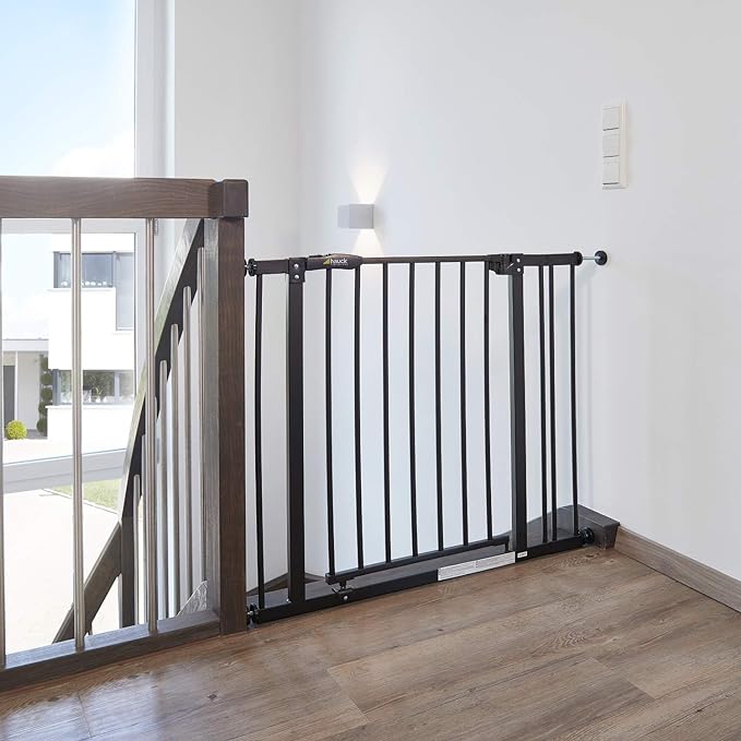 Hauck Close N Stop Safety Gate Charcoal Hauck Yallatoys