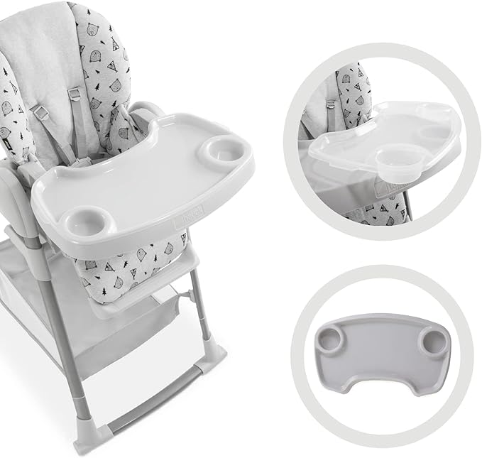 Hauck Sit N Relax Highchair 3 in 1 Nordic Grey Hauck Yallatoys