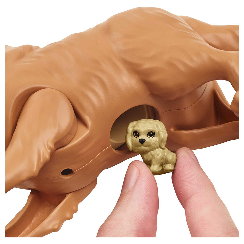 Buy Barbie Blonde Doll With Newborn Pups Playset | Yallatoys.com