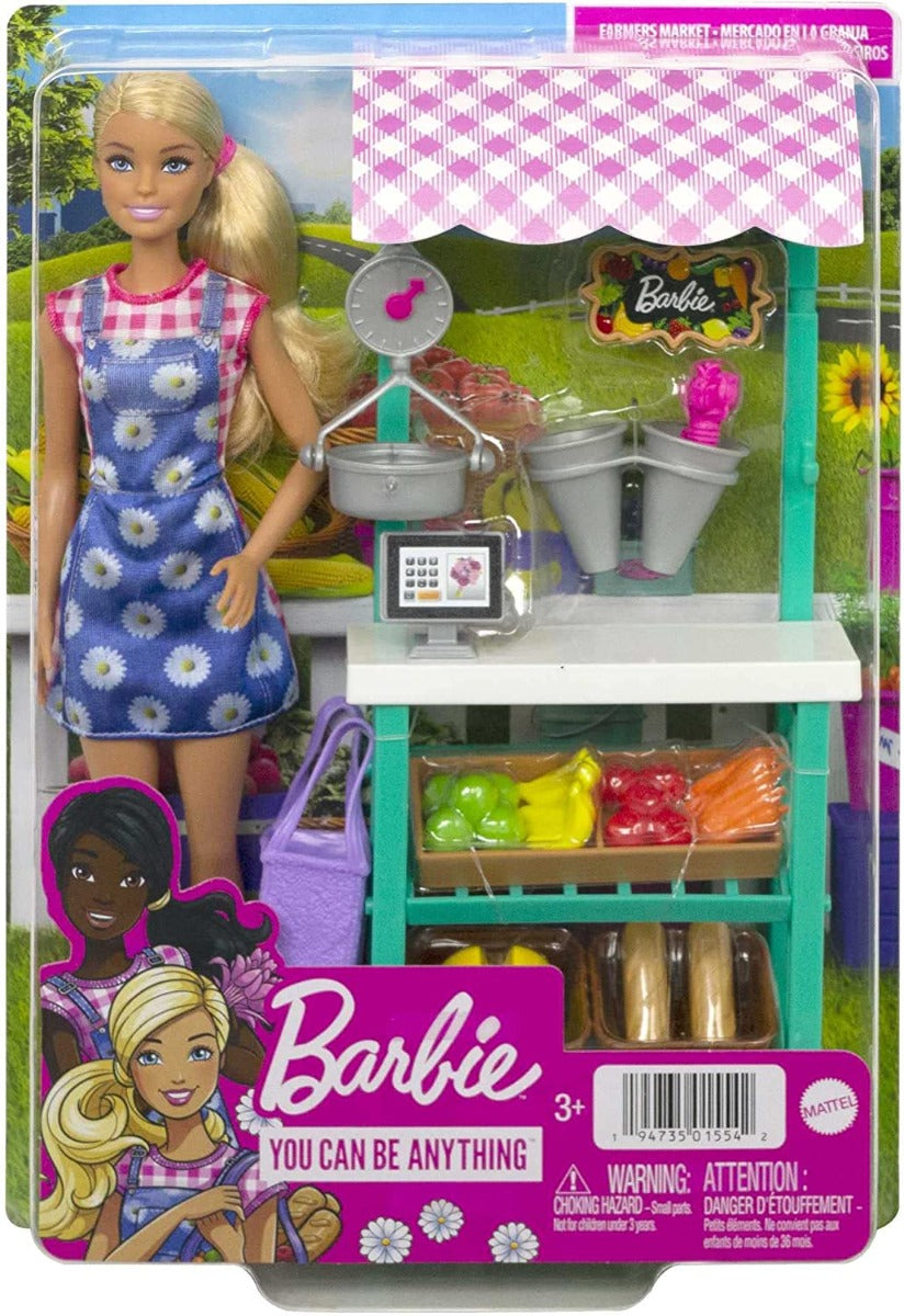 Buy Barbie Farmers Market Playset with Doll | Yallatoys.com