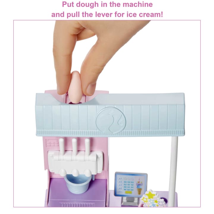 Buy Barbie Ice Cream Shop Keeper Playset | Yallatoys.com
