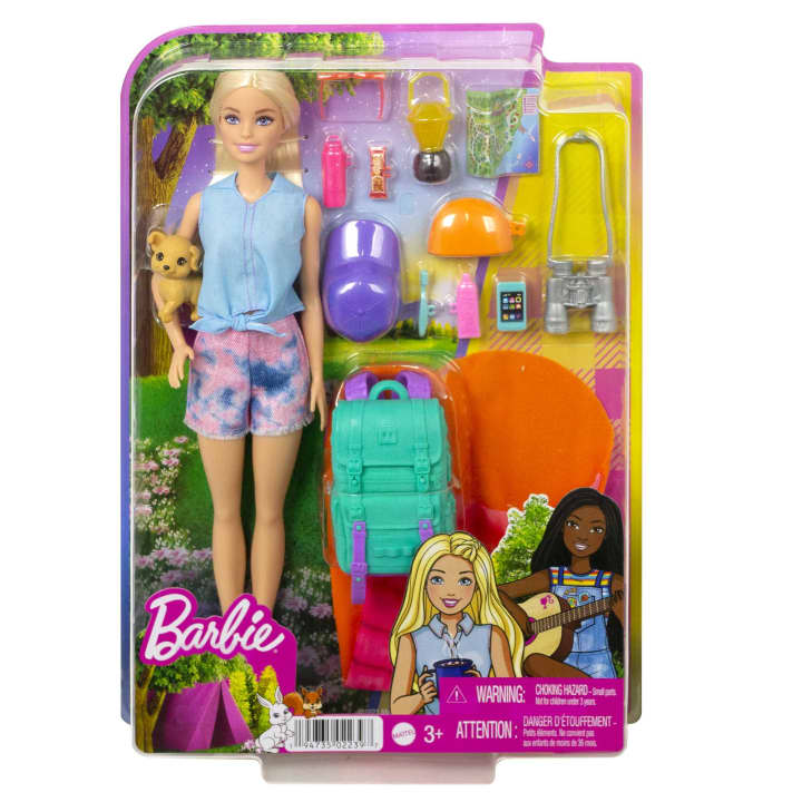 Buy Barbie Malibu Camping Doll with Accessories | Yallatoys.com