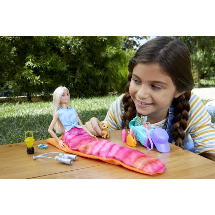 Buy Barbie Malibu Camping Doll with Accessories | Yallatoys.com
