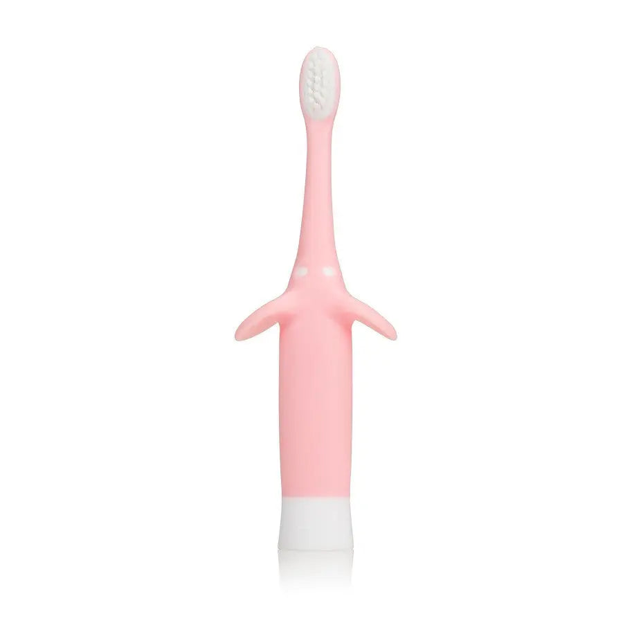 Dr.Browns Infant To Toddler Toothbrush  Pink Elephant  1 Pack Dr Browns Yallatoys