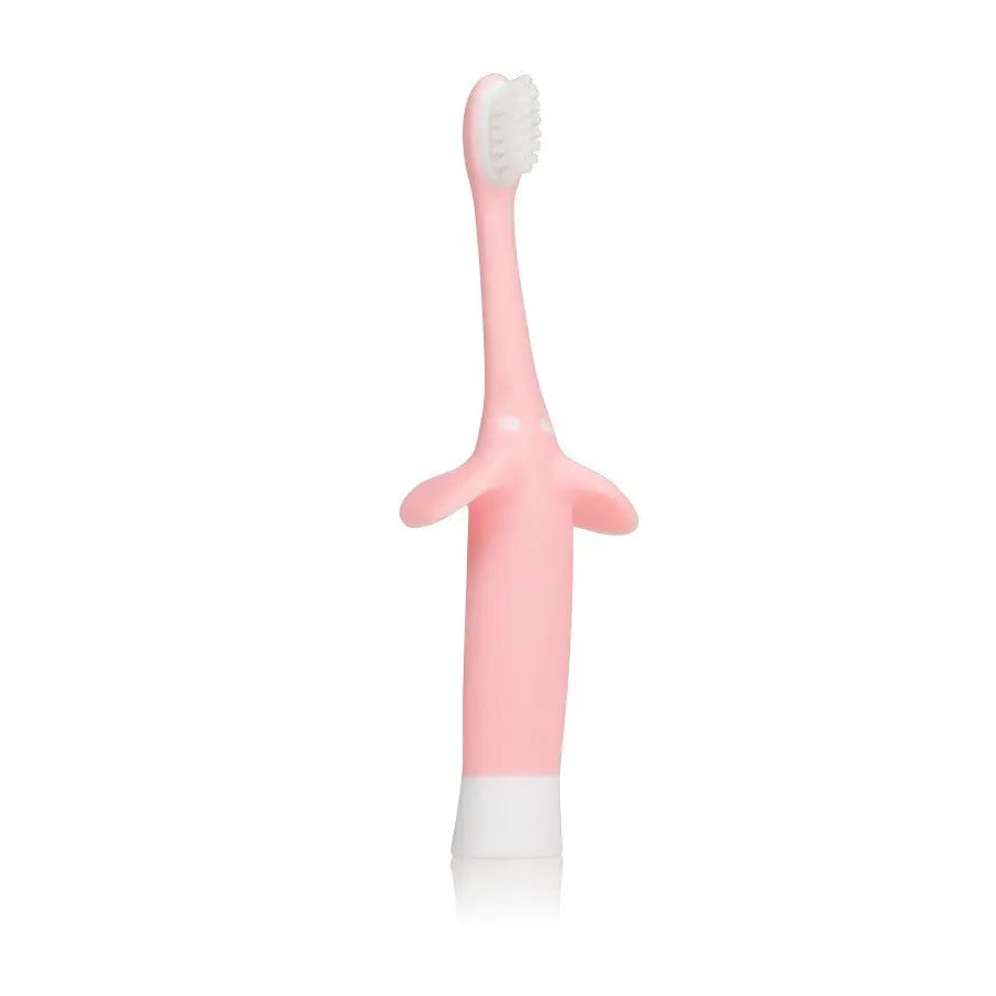 Dr.Browns Infant To Toddler Toothbrush  Pink Elephant  1 Pack Dr Browns Yallatoys