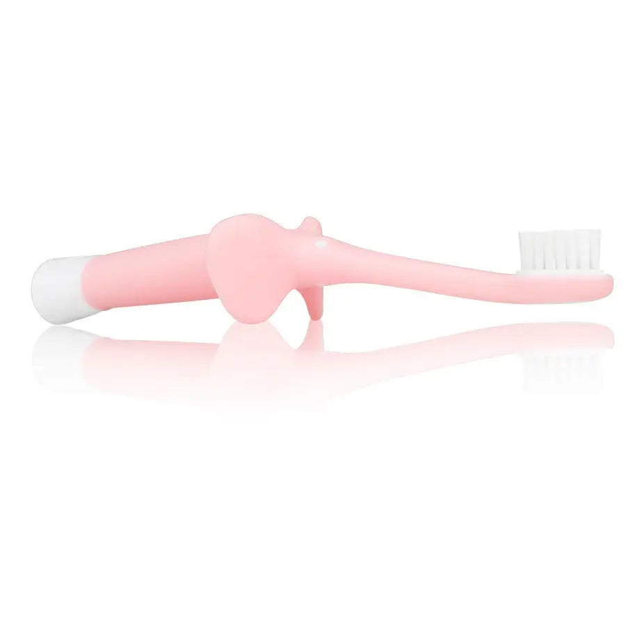 Dr.Browns Infant To Toddler Toothbrush  Pink Elephant  1 Pack Dr Browns Yallatoys