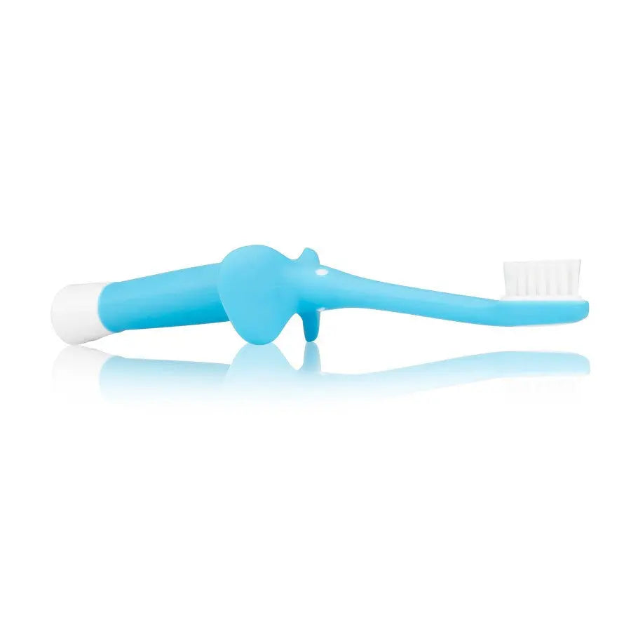 Dr.Browns Infant To Toddler Toothbrush  Blue Elephant  1 Pack Dr Browns Yallatoys