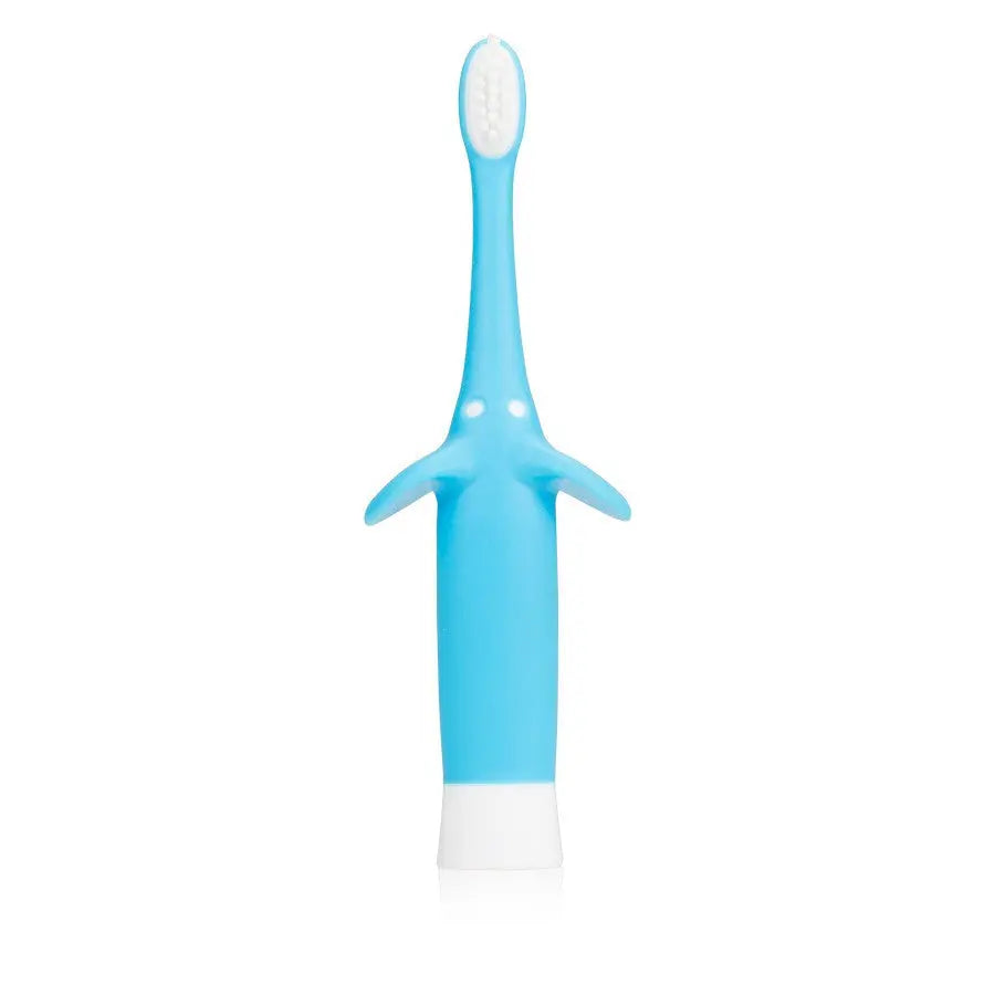Dr.Browns Infant To Toddler Toothbrush  Blue Elephant  1 Pack Dr Browns Yallatoys