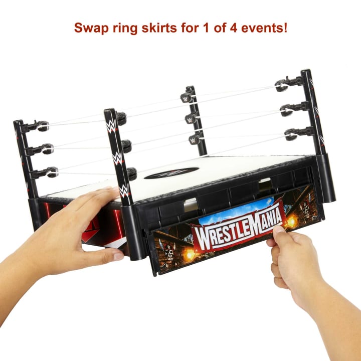Buy WWE Superstar Ring With Spring Loaded Mat | Yallatoys.com