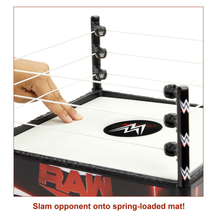 Buy WWE Superstar Ring With Spring Loaded Mat | Yallatoys.com