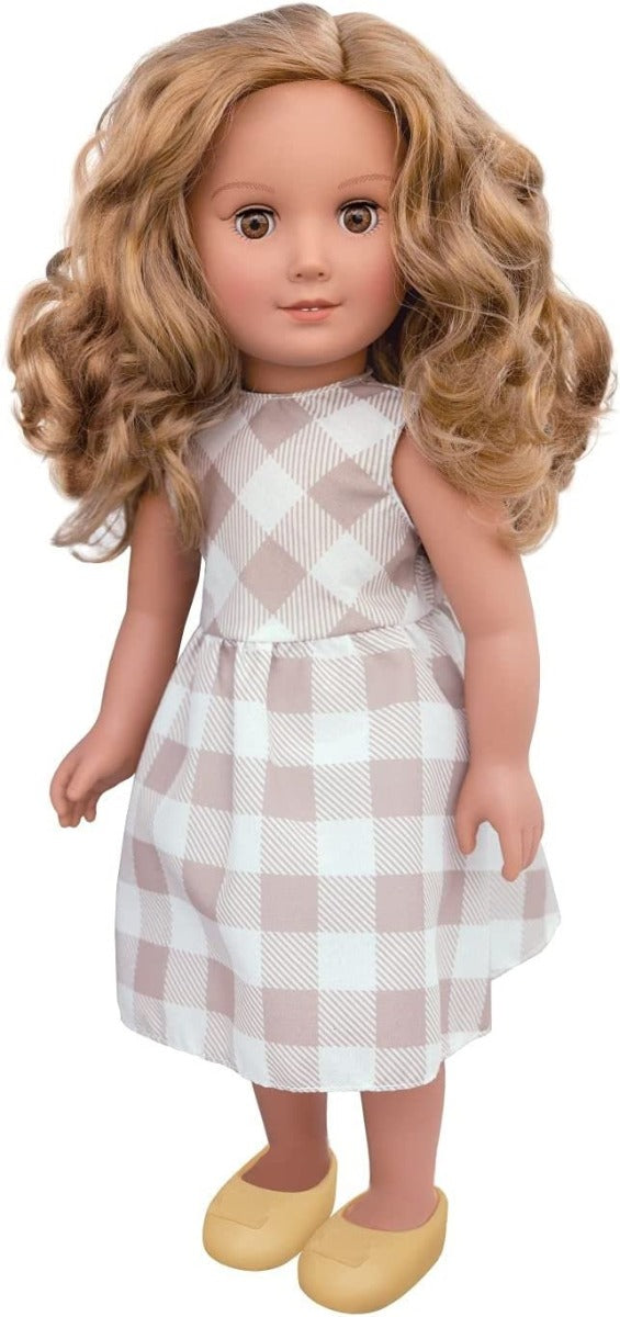 Buy Hayati Girl Doll Siba Carreau Dress 18inch Doll | Yallatoys.com