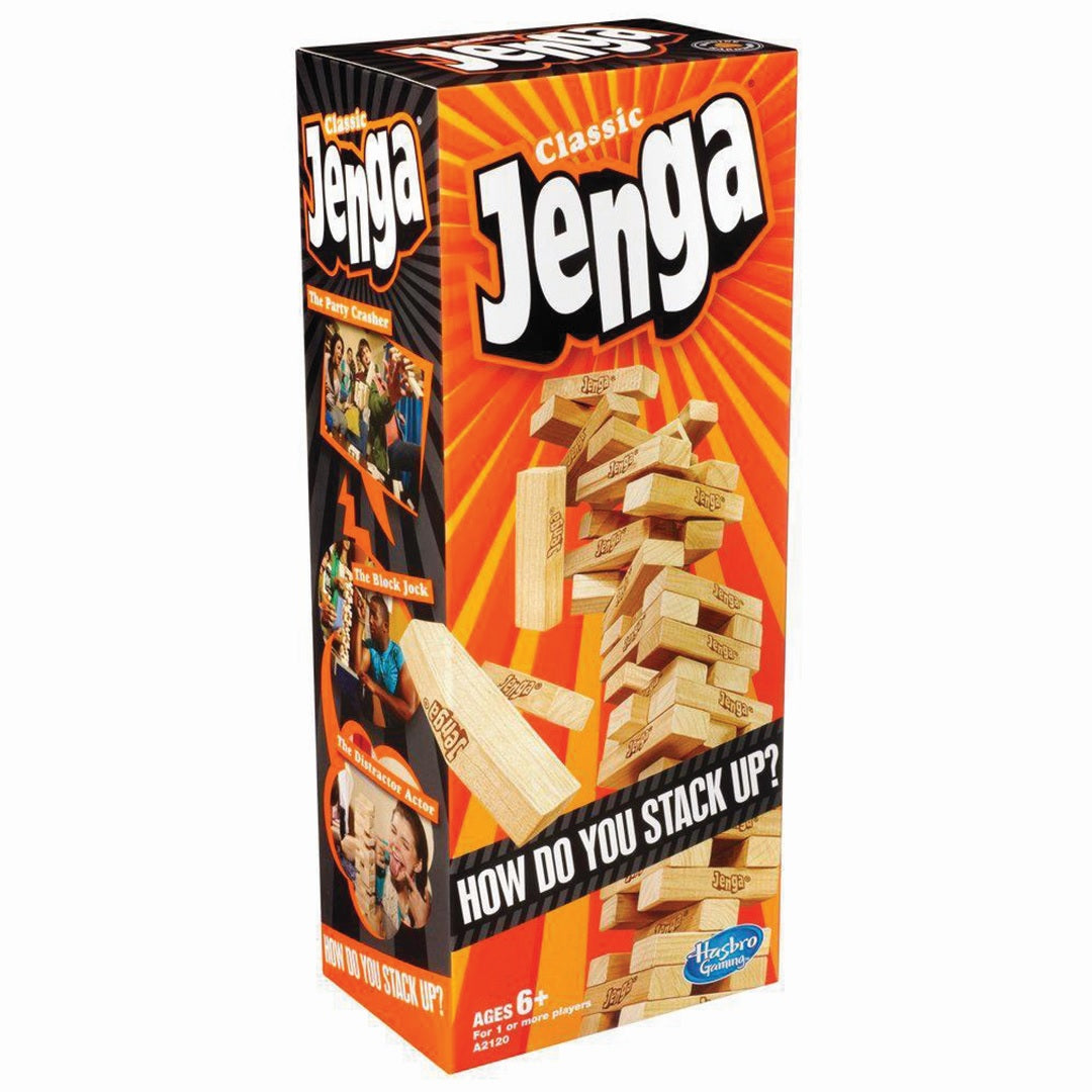 Buy Hasbro Gaming Jenga Wood Game Classic Multi Colour | Yallatoys.com