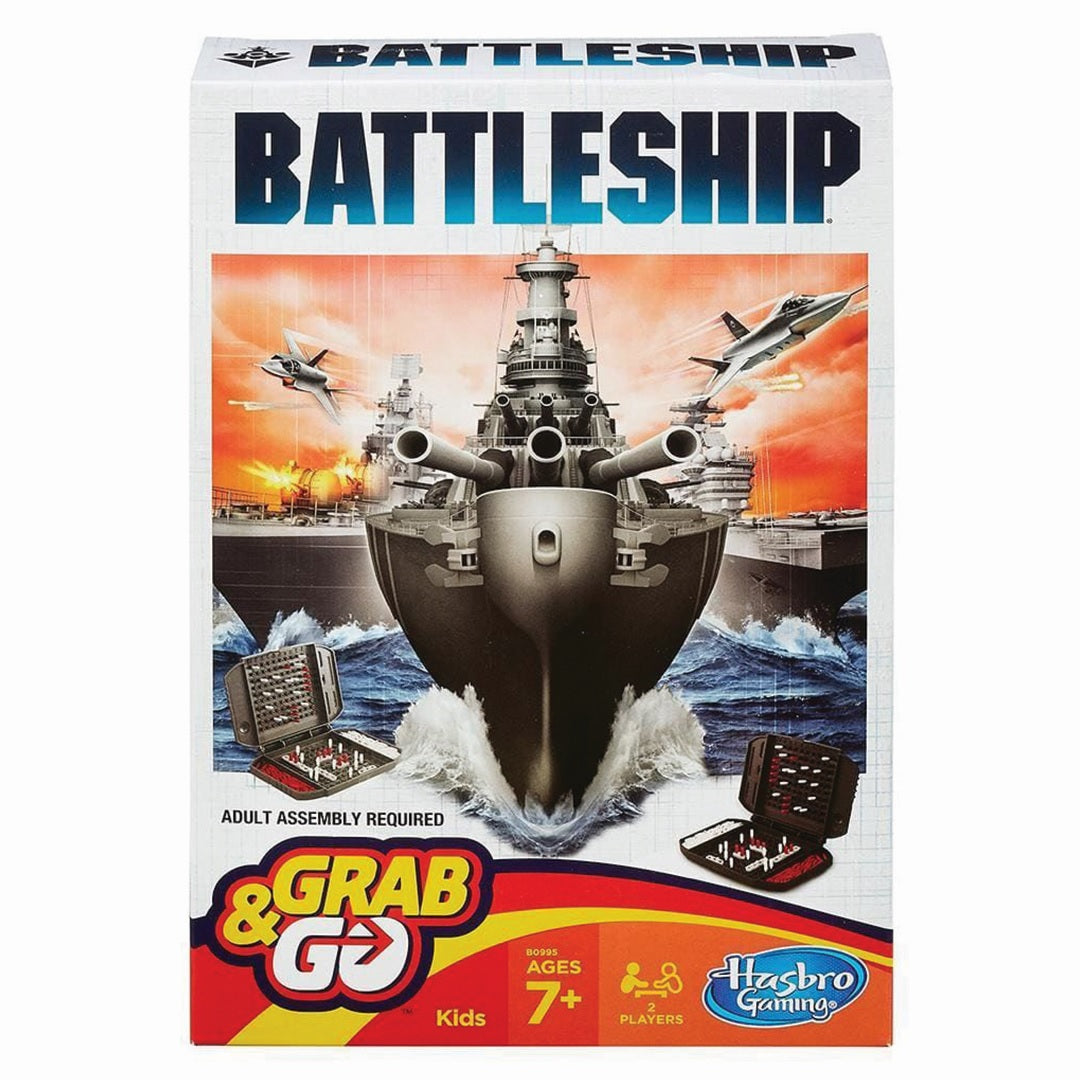 Buy Hasbro Gaming Battleship Naval Grab and Go War Game | Yallatoys.com