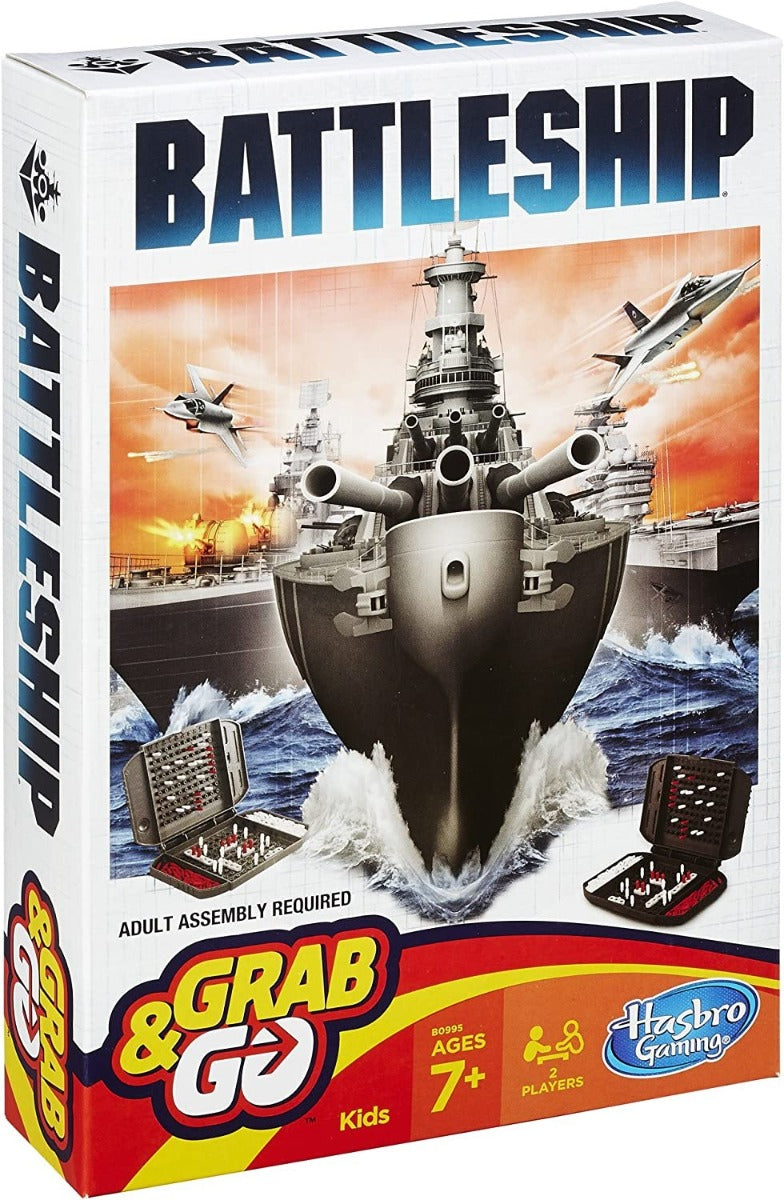 Buy Hasbro Gaming Battleship Naval Grab and Go War Game | Yallatoys.com