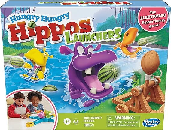 Buy Hungry Hungry Hippos Launchers Game | Yallatoys.com