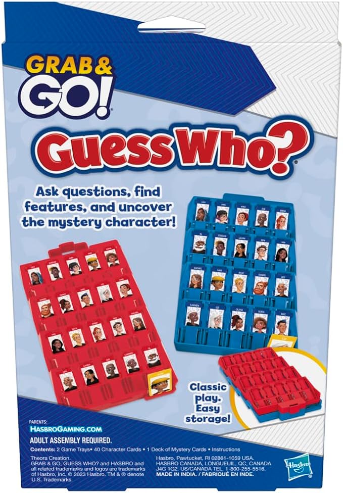Buy Guess Who Grab and Go | Yallatoys.com