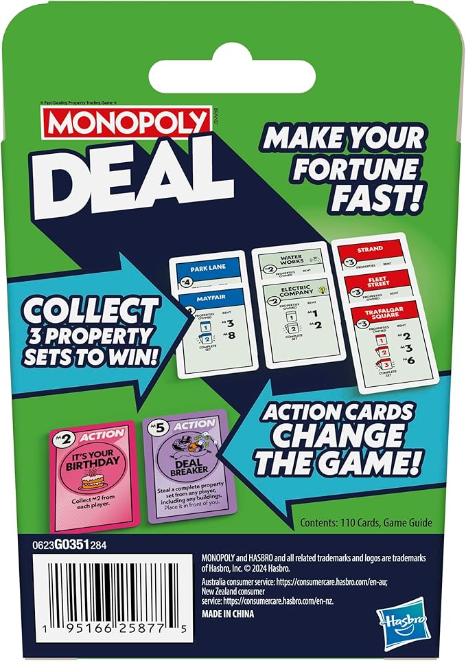 Buy Gaming Monopoly Deal Refresh | Yallatoys.com
